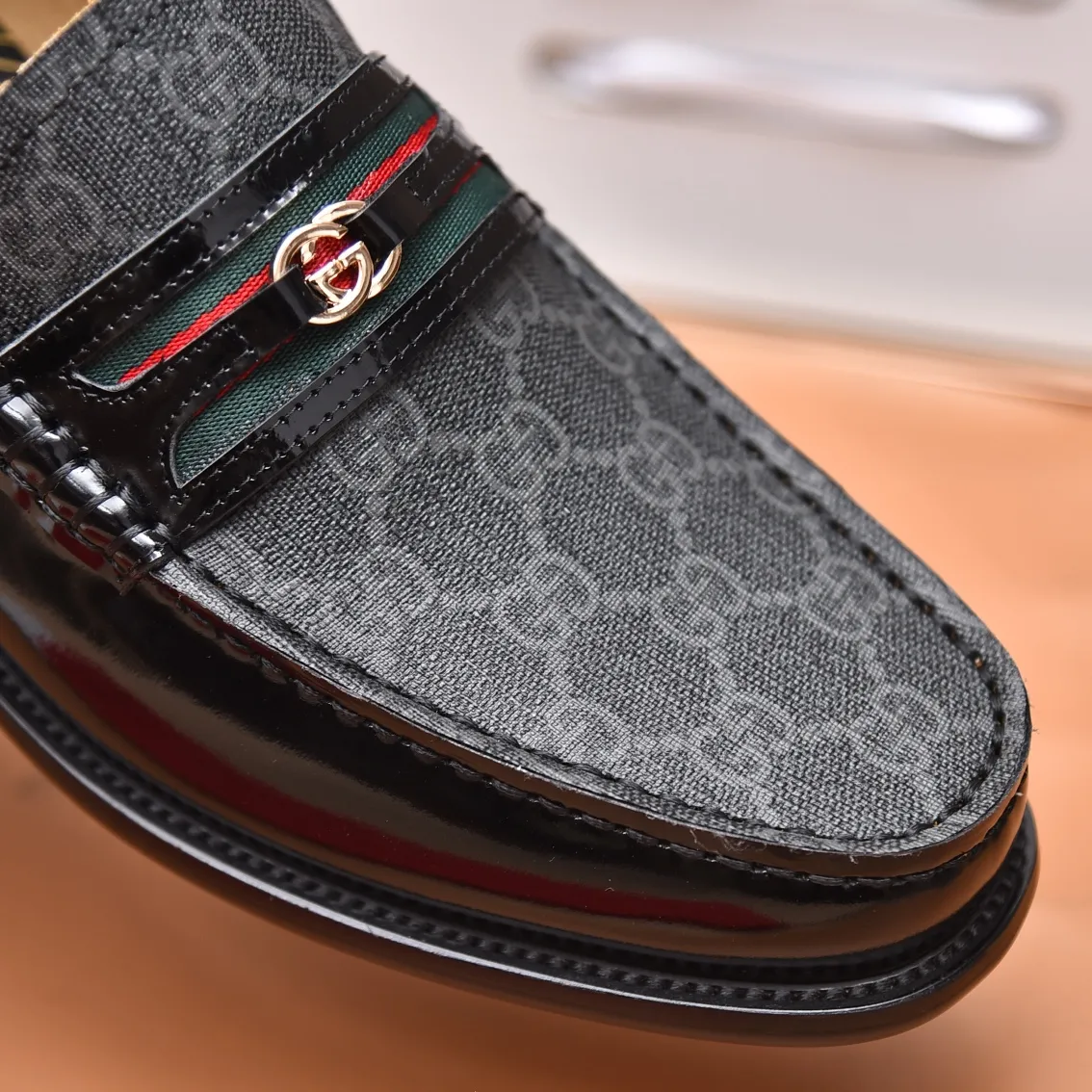Men's shoes 💰580 📛📛Original (water-dyed cow lining) Gucci GUCCI official website formal shoes 🌀 Italian 🇮🇹 imported cowhide ➕ top imported water-dyed cowhide lining 💋 fine handmade original bottom, the real thing looks better when photographed in person Standard size 38-44